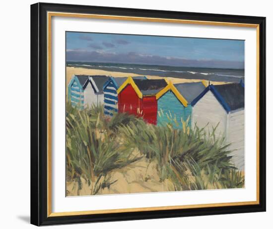 Beach Belles-Lesley Dabson-Framed Giclee Print