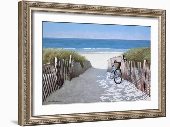 Beach Bike 2-Zhen-Huan Lu-Framed Giclee Print