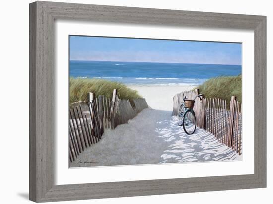 Beach Bike 2-Zhen-Huan Lu-Framed Giclee Print