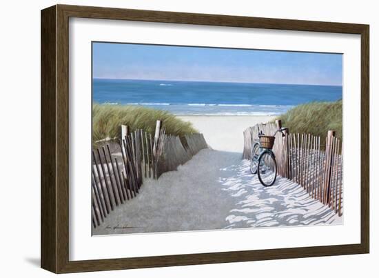 Beach Bike 2-Zhen-Huan Lu-Framed Giclee Print