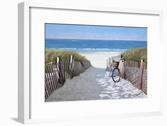 Beach Bike 2-Zhen-Huan Lu-Framed Giclee Print