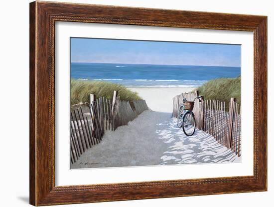 Beach Bike 2-Zhen-Huan Lu-Framed Giclee Print