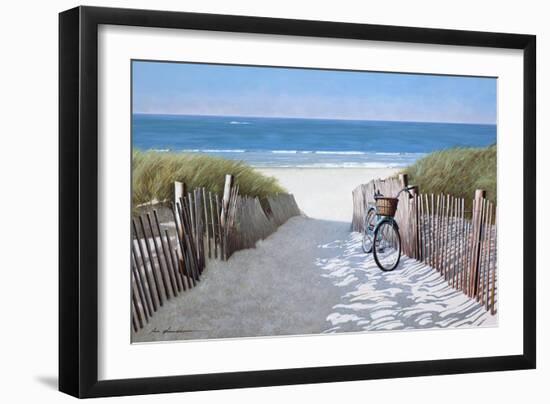 Beach Bike 2-Zhen-Huan Lu-Framed Giclee Print