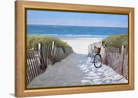 Beach Bike 2-Zhen-Huan Lu-Framed Premier Image Canvas