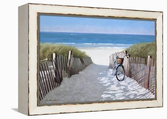 Beach Bike 2-Zhen-Huan Lu-Framed Premier Image Canvas