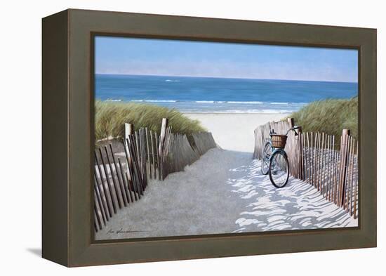 Beach Bike 2-Zhen-Huan Lu-Framed Premier Image Canvas