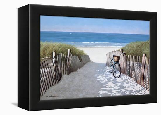 Beach Bike 2-Zhen-Huan Lu-Framed Premier Image Canvas