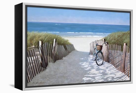 Beach Bike 2-Zhen-Huan Lu-Framed Premier Image Canvas