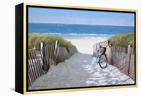 Beach Bike 2-Zhen-Huan Lu-Framed Premier Image Canvas
