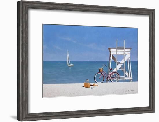 Beach Bike 3-Zhen-Huan Lu-Framed Giclee Print