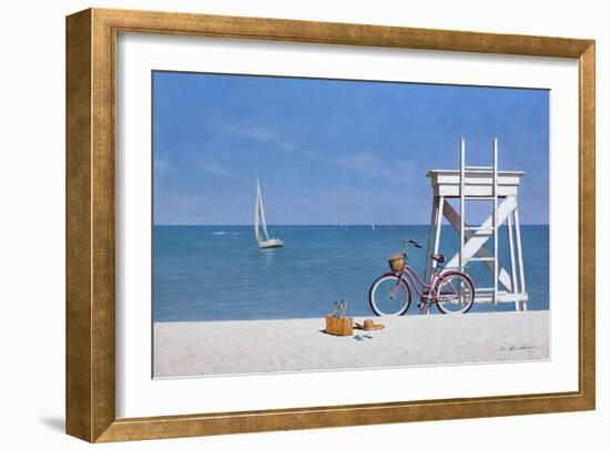 Beach Bike 3-Zhen-Huan Lu-Framed Giclee Print