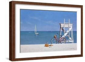 Beach Bike 3-Zhen-Huan Lu-Framed Giclee Print