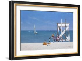 Beach Bike 3-Zhen-Huan Lu-Framed Giclee Print