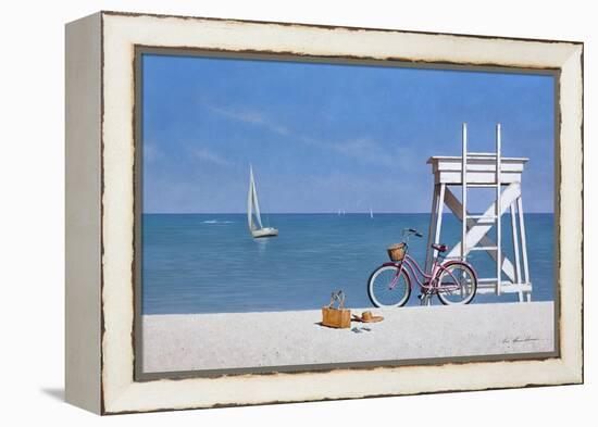 Beach Bike 3-Zhen-Huan Lu-Framed Premier Image Canvas