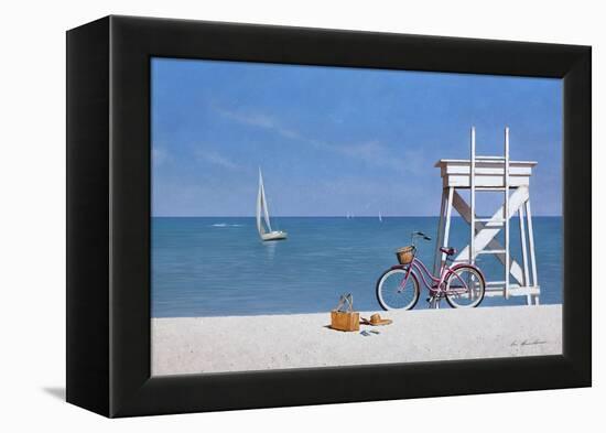 Beach Bike 3-Zhen-Huan Lu-Framed Premier Image Canvas