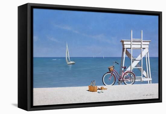 Beach Bike 3-Zhen-Huan Lu-Framed Premier Image Canvas