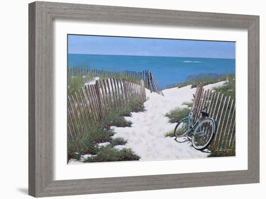 Beach Bike-Zhen-Huan Lu-Framed Giclee Print