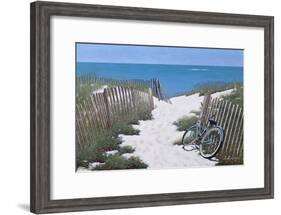Beach Bike-Zhen-Huan Lu-Framed Giclee Print