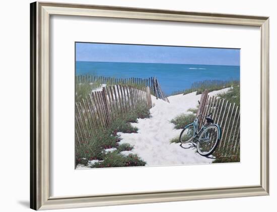 Beach Bike-Zhen-Huan Lu-Framed Giclee Print