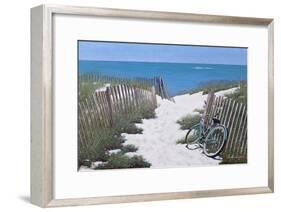 Beach Bike-Zhen-Huan Lu-Framed Giclee Print