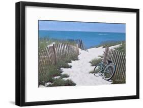 Beach Bike-Zhen-Huan Lu-Framed Giclee Print