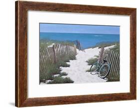 Beach Bike-Zhen-Huan Lu-Framed Giclee Print