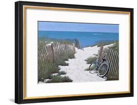 Beach Bike-Zhen-Huan Lu-Framed Giclee Print