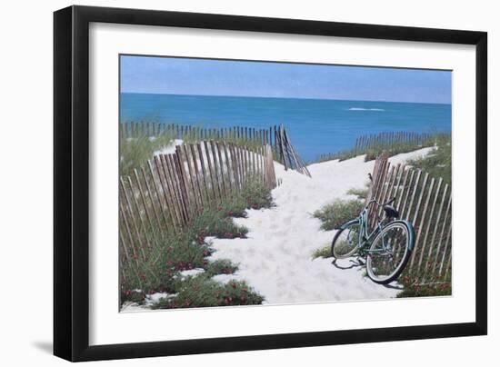 Beach Bike-Zhen-Huan Lu-Framed Giclee Print