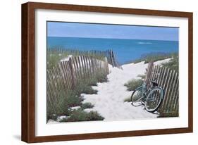 Beach Bike-Zhen-Huan Lu-Framed Giclee Print