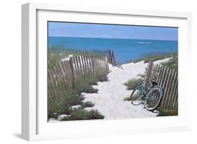 Beach Bike-Zhen-Huan Lu-Framed Giclee Print