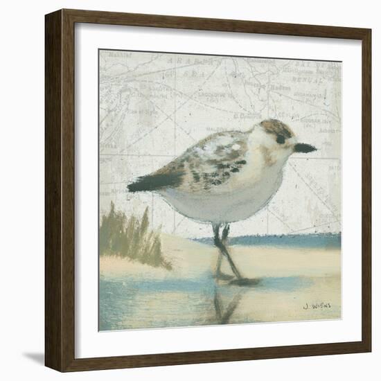 Beach Bird I-James Wiens-Framed Premium Giclee Print