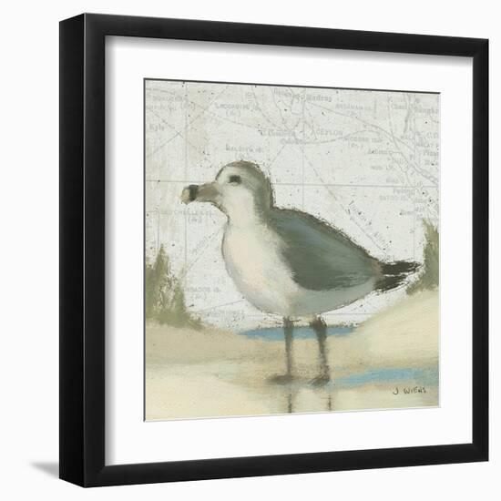 Beach Bird II-James Wiens-Framed Art Print