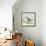 Beach Bird II-James Wiens-Framed Art Print displayed on a wall