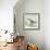 Beach Bird II-James Wiens-Framed Art Print displayed on a wall