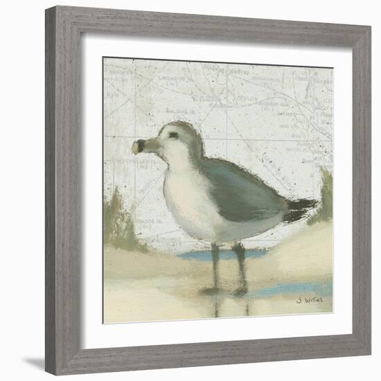 Beach Bird II-James Wiens-Framed Art Print