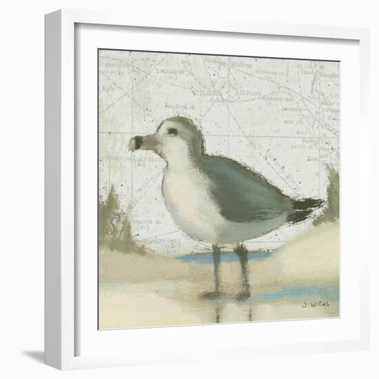 Beach Bird II-James Wiens-Framed Art Print