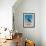 Beach Bird II-Julie DeRice-Framed Art Print displayed on a wall