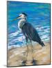 Beach Bird II-Julie DeRice-Mounted Art Print