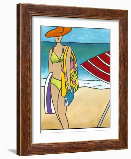 Beach Blanket Baby I-Chariklia Zarris-Framed Art Print