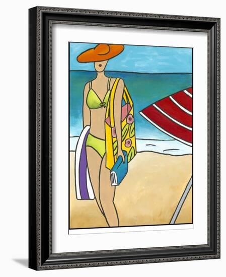 Beach Blanket Baby I-Chariklia Zarris-Framed Art Print