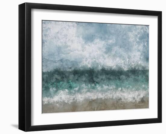 Beach Bliss-Angela Bawden-Framed Art Print