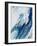 Beach Blue Waves-M. Mercado-Framed Art Print