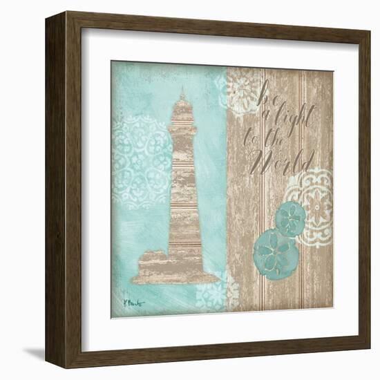 Beach Boardwalk III-Paul Brent-Framed Art Print