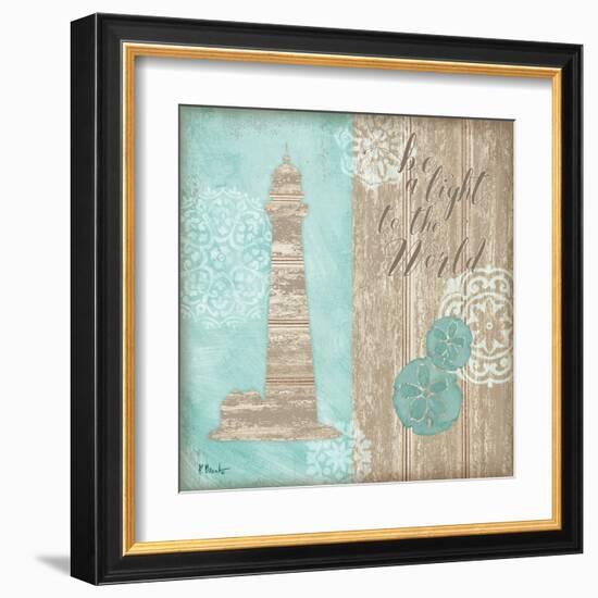 Beach Boardwalk III-Paul Brent-Framed Art Print