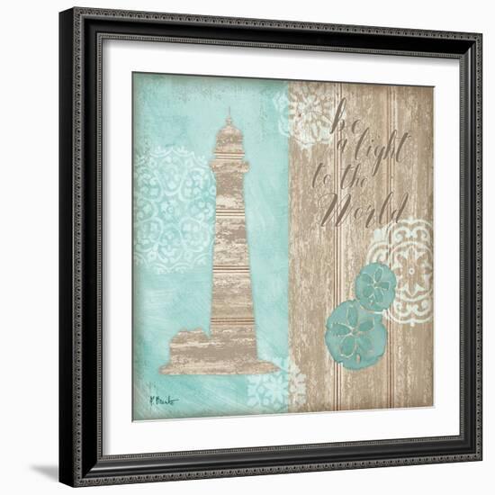 Beach Boardwalk III-Paul Brent-Framed Art Print