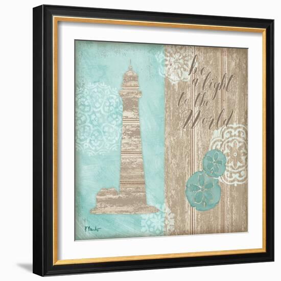 Beach Boardwalk III-Paul Brent-Framed Art Print