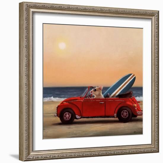 Beach Bound-Lucia Heffernan-Framed Art Print