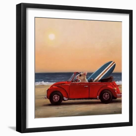 Beach Bound-Lucia Heffernan-Framed Art Print