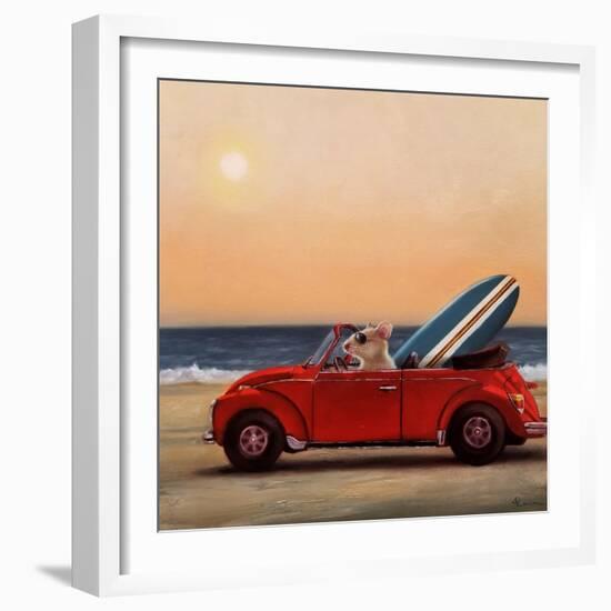 Beach Bound-Lucia Heffernan-Framed Art Print