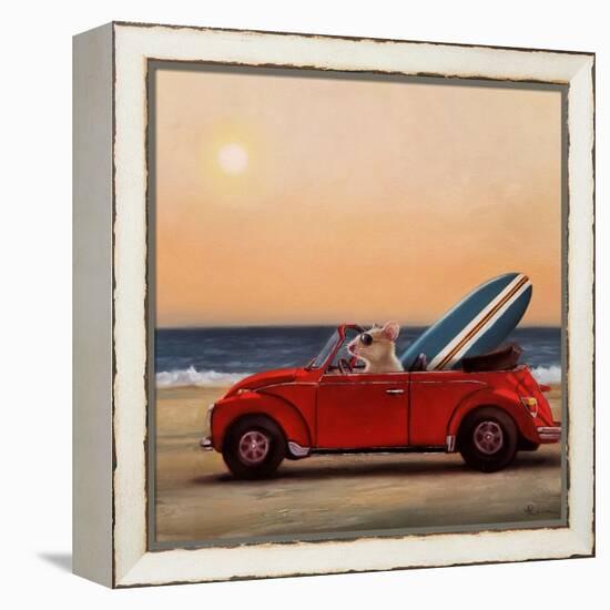 Beach Bound-Lucia Heffernan-Framed Stretched Canvas
